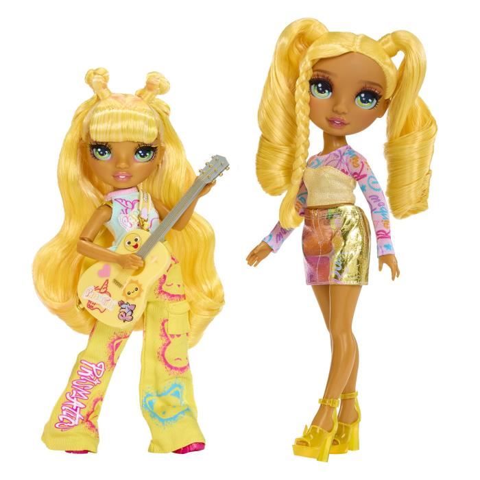 Muñecas De Moda Rainbow High Jr. Rockband - Sunny