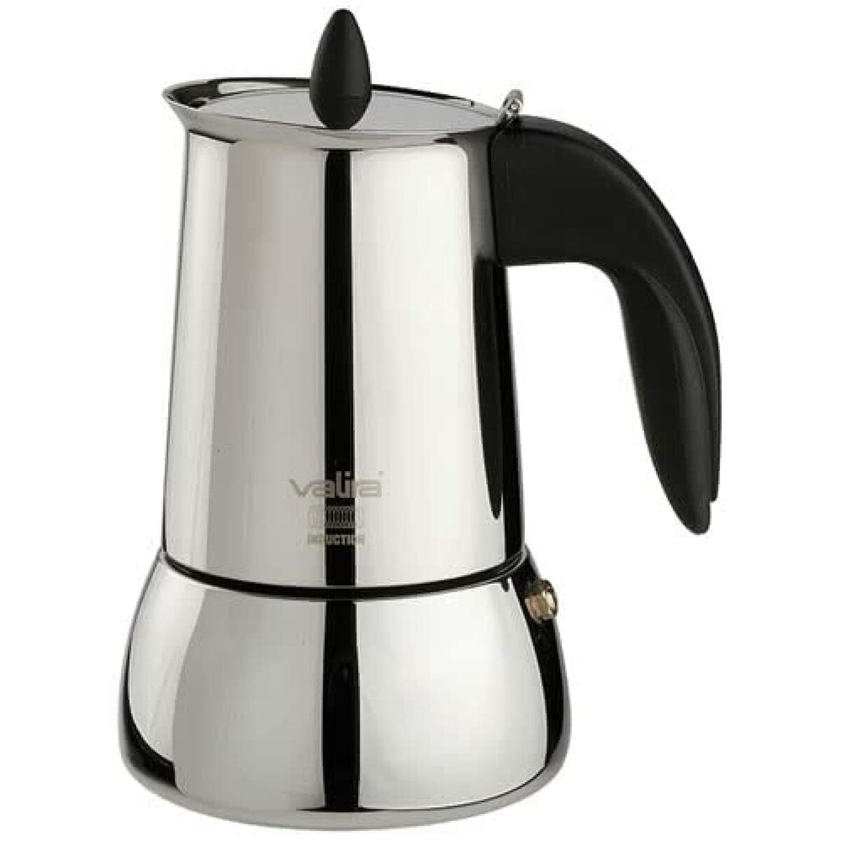Caffettiera Italiana Valira Isabella 10t Acciaio 10 Tazze