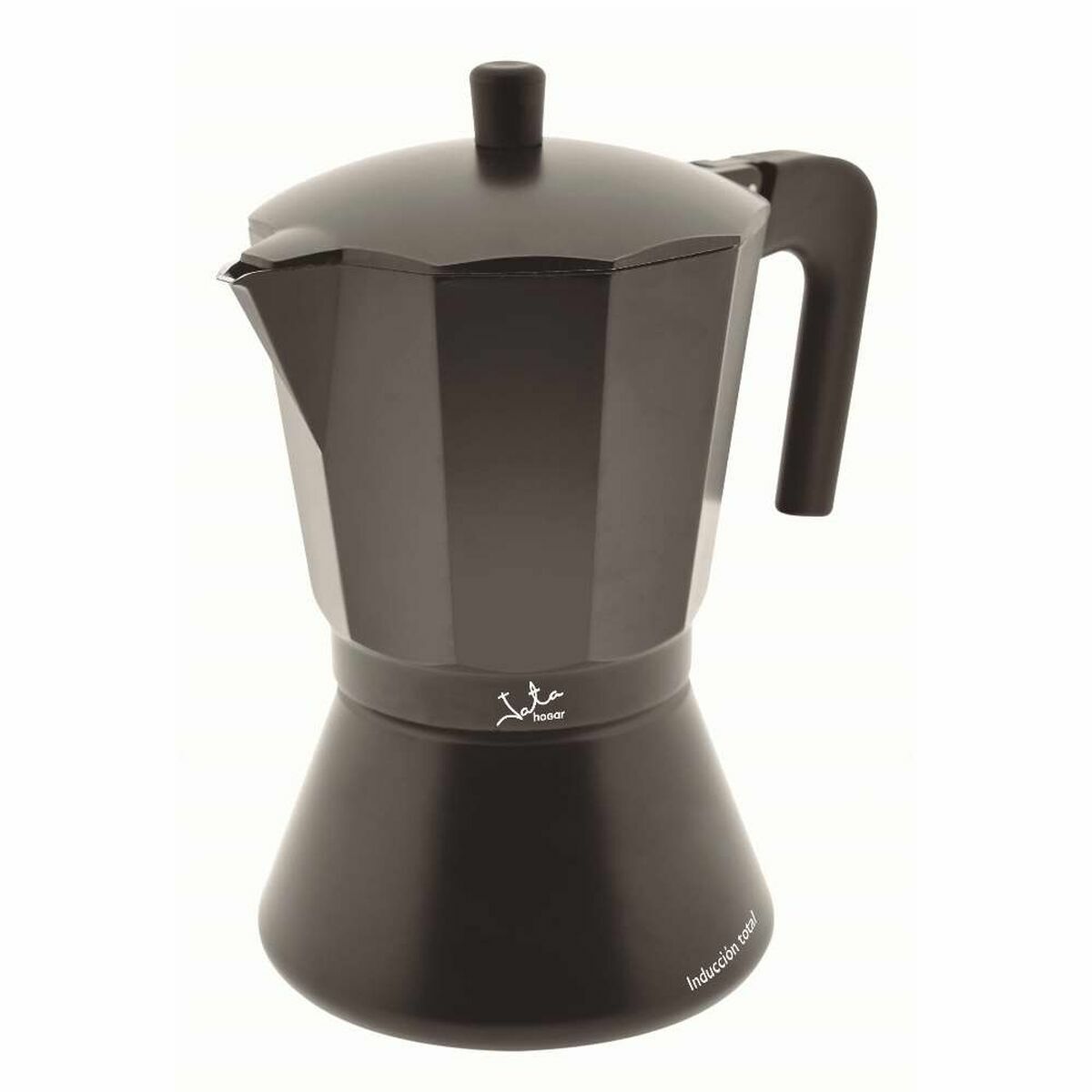 Caffettiera Italiana Jata Cfi9 Nero Alluminio 9 Tazze