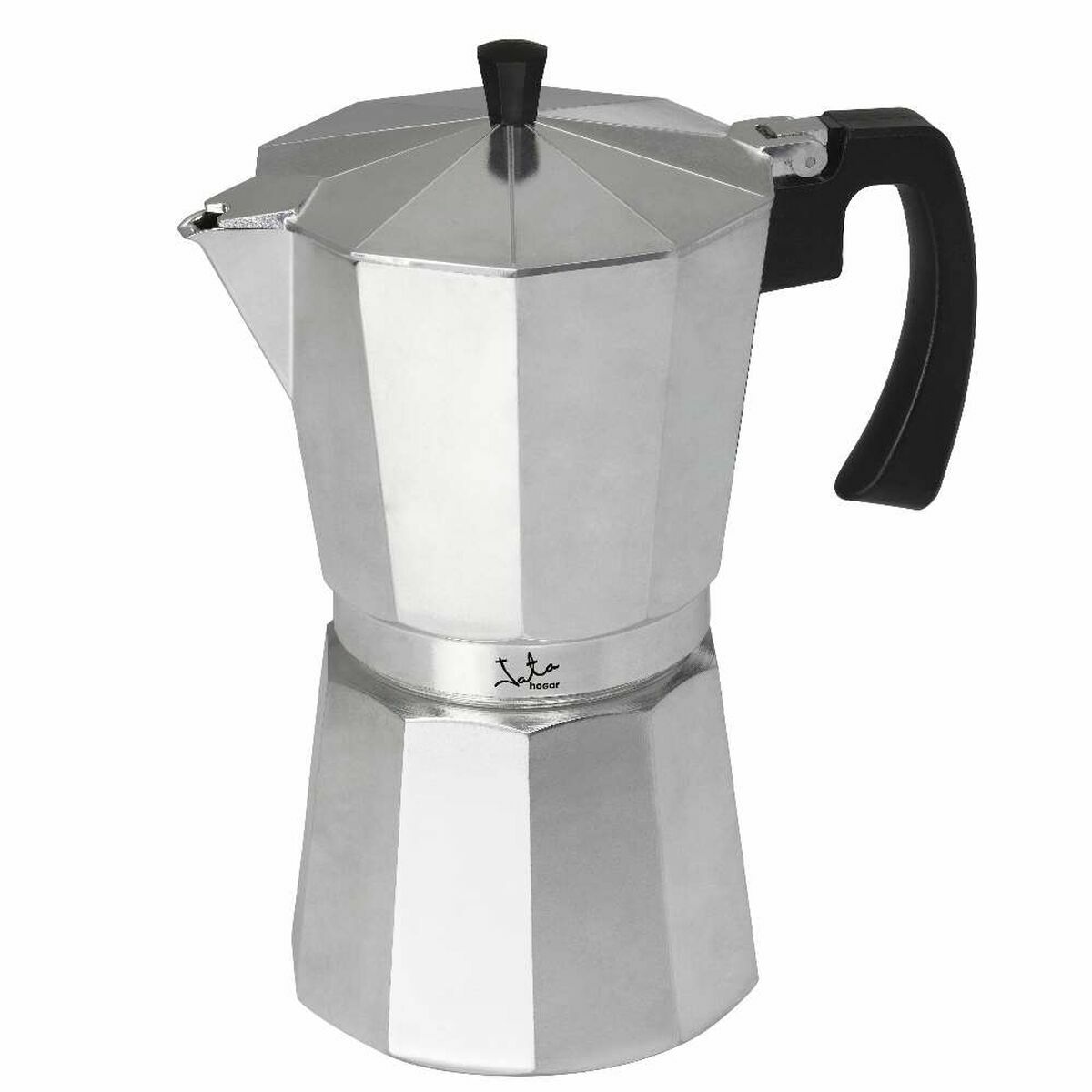Caffettiera Italiana Jata Cca9 Alluminio 9 Tazze Argentato