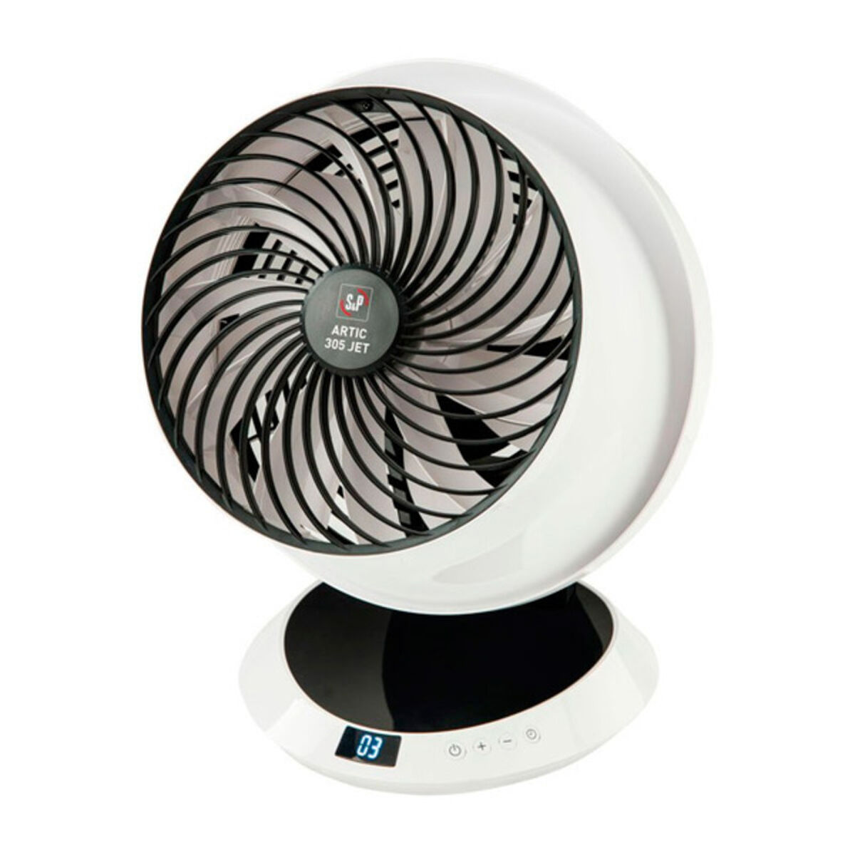 Ventilatore Da Tavolo S&p ArtiC-305 Jet 30w Nero