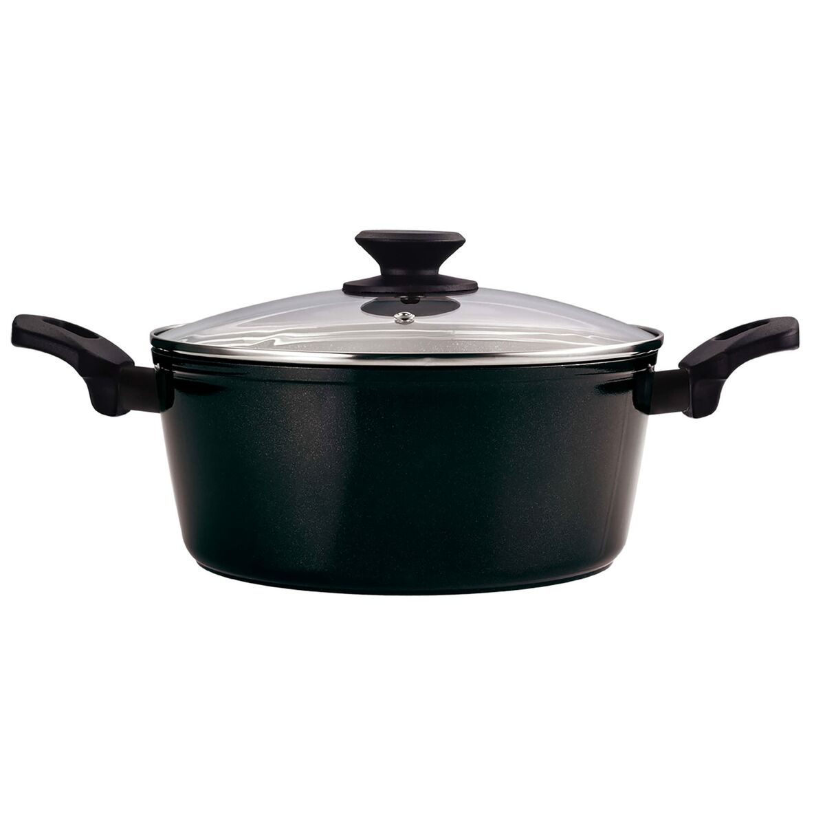 Pentola Con Coperchio Fagor Vivant 20 Negra Nero Alluminio 6 L