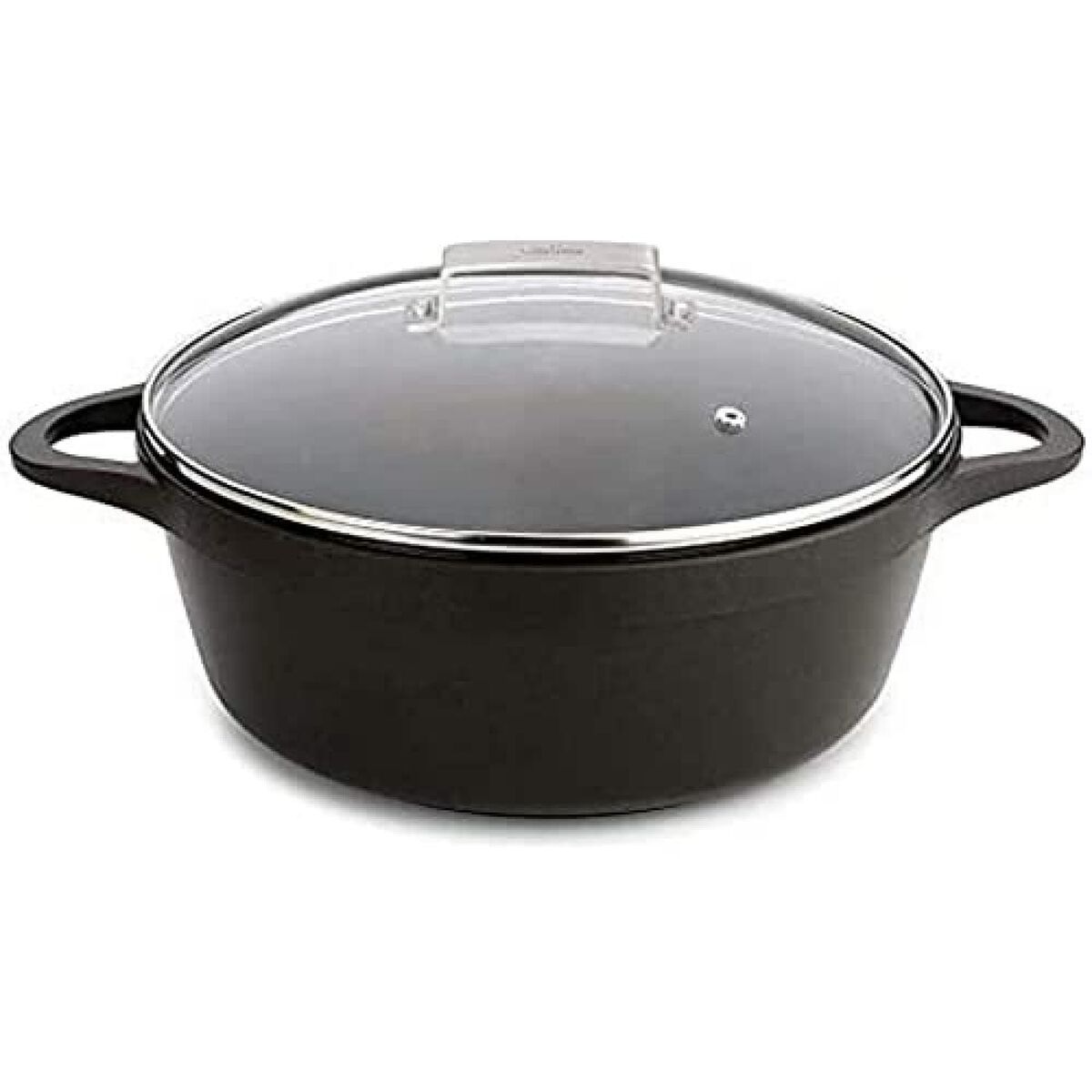 Casseruola Con Coperchio Valira Black Ind 24cm Nero Ø 24 cm - Image 3