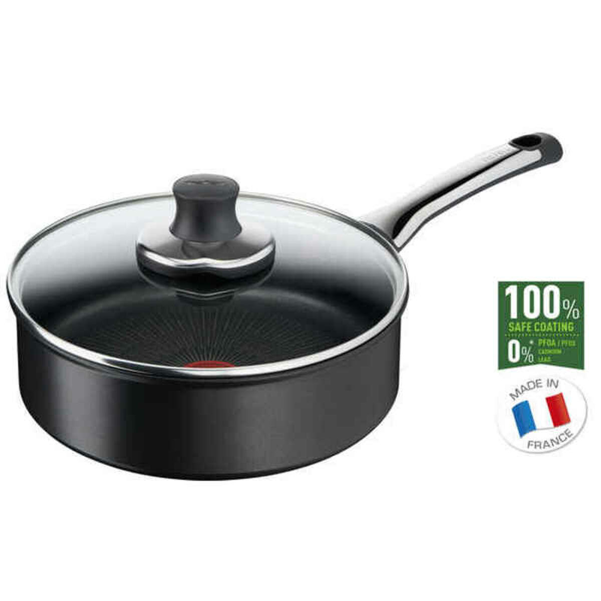 Casseruola Con Coperchio Tefal Excellence 24cm Nero Ø 24 Cm 5 L