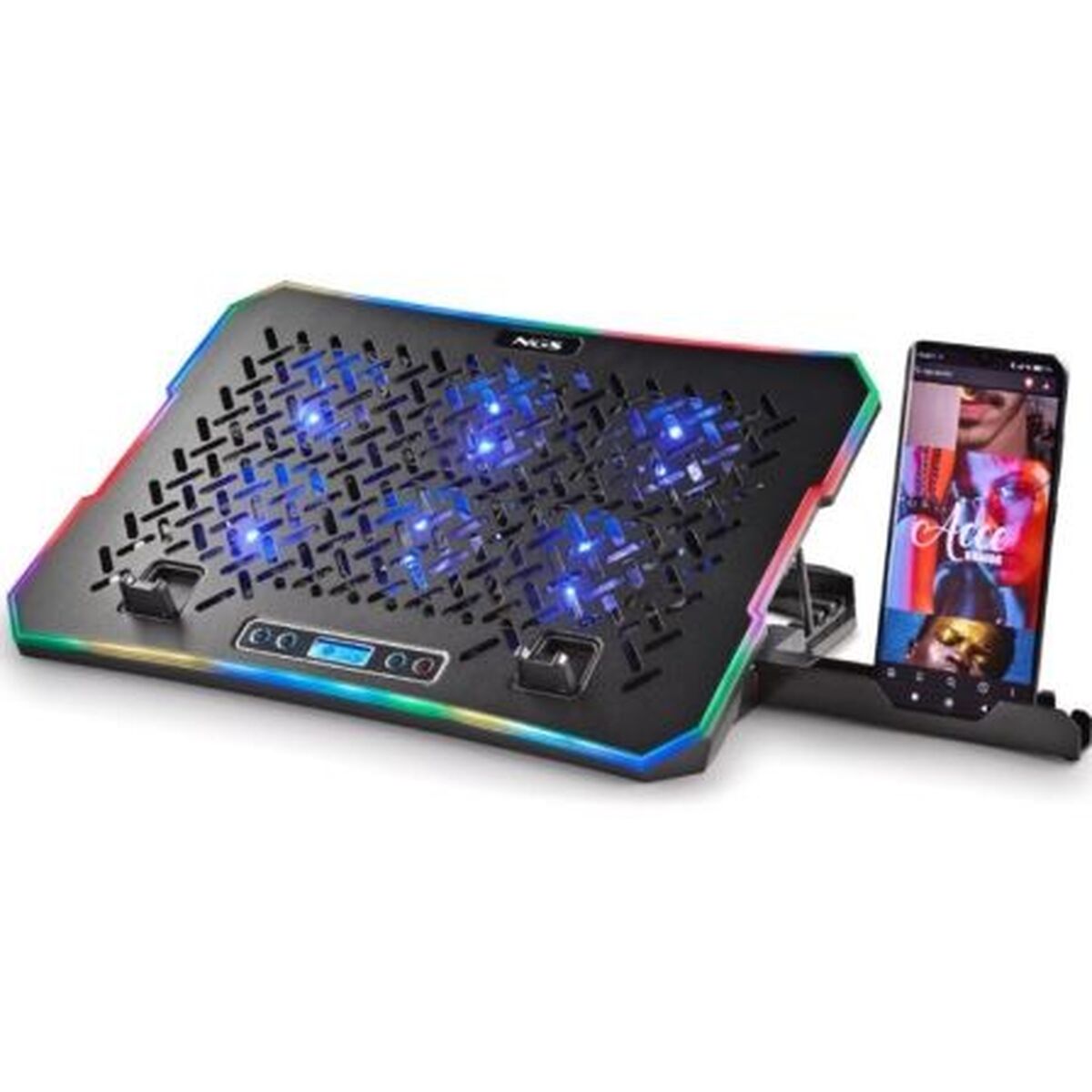 Base Di Raffreddamento Per Pc Portatile Ngs Herostand