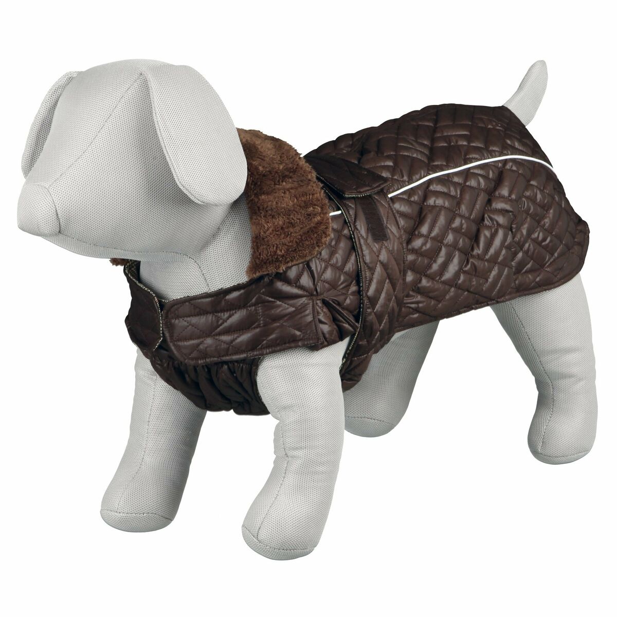 Cappotto Per Cani Trixie Rouen Marrone S/m 43 cm