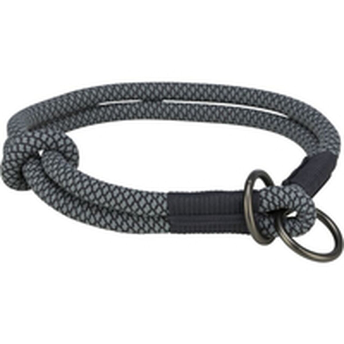 Collari Da Addestramento Per Cani Trixie Soft Rope Nero Grigio S 35 cm - Image 3