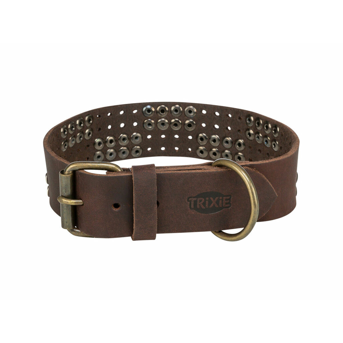 Collare Per Cani Trixie Rustic Marrone Scuro xl