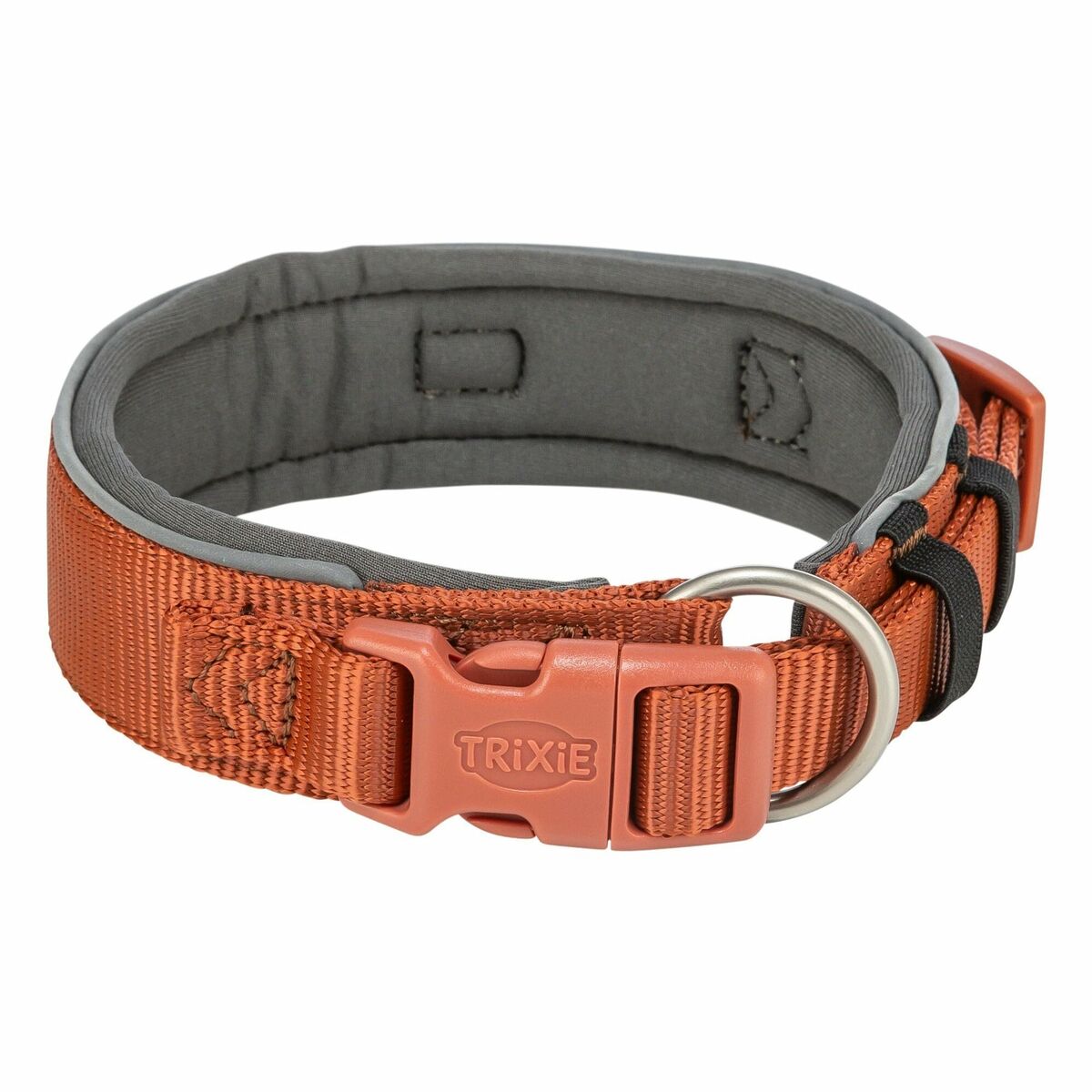 Collare Per Cani Trixie Premium Arancio Grafite L/xl 53-62 cm