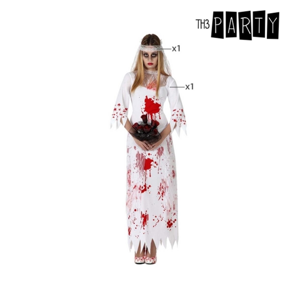 Costume Per Adulti 8422259149286 Bianco Assassino (2 Pezzi) (m/l) - Image 3