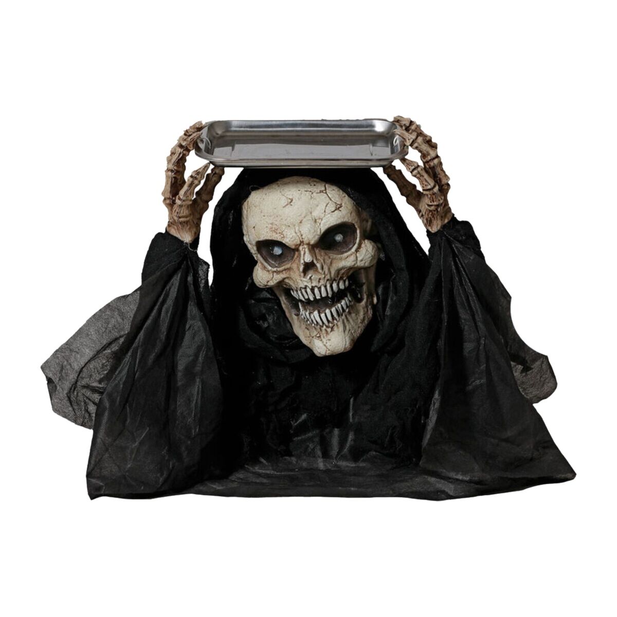 Decorazione Per Halloween Scheletro 35 X 20 X 45 Cm Bianco