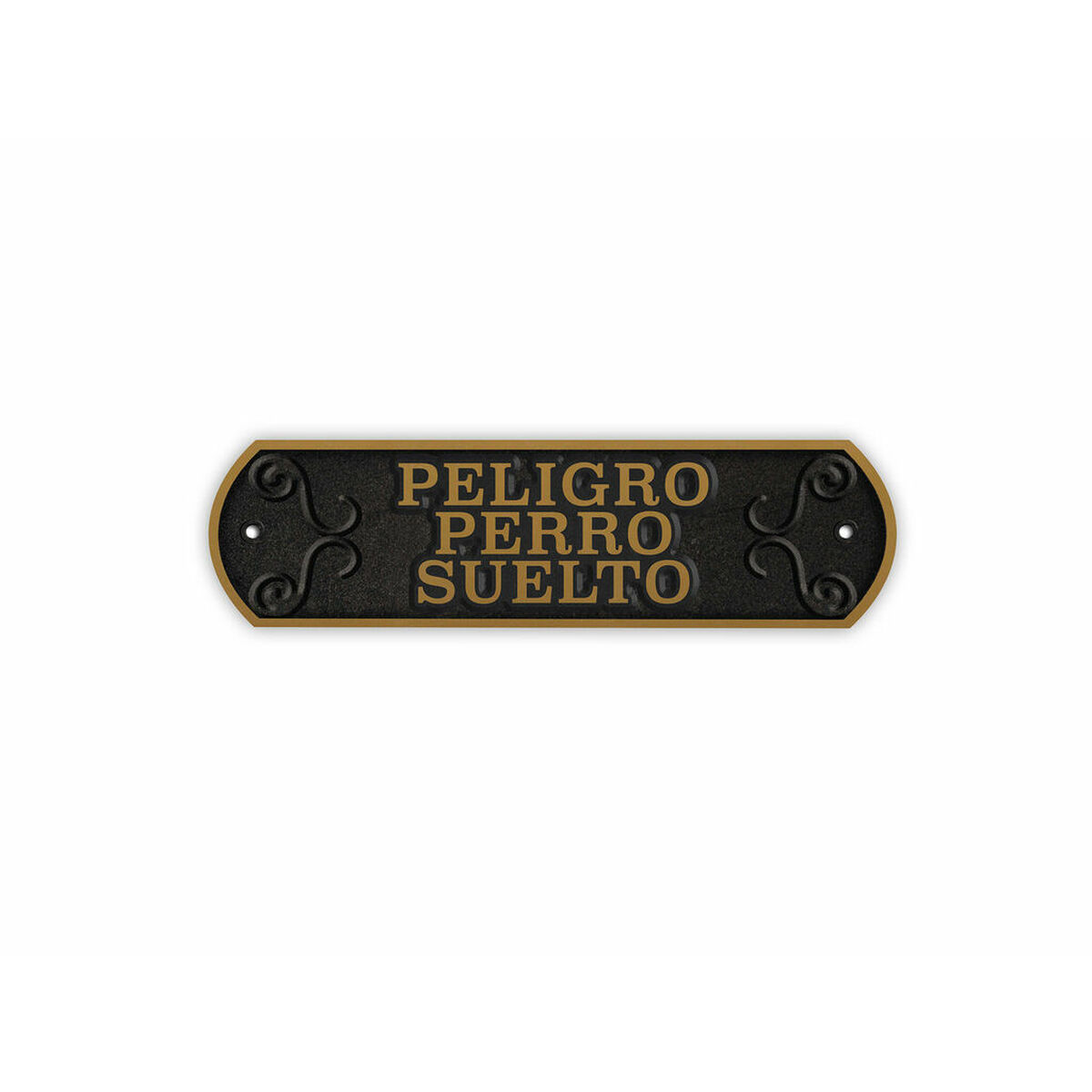Distintivo Magnet & Steel Peligro Perro Suelto 24 X 7,2 cm