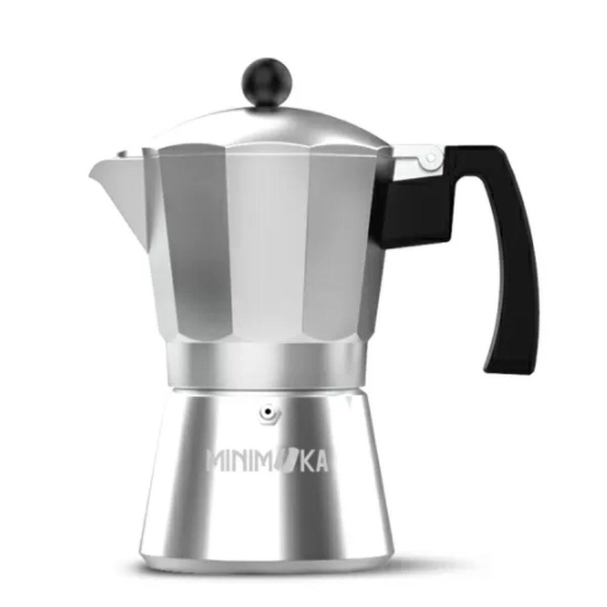 Caffettiera Italiana Taurus Kcp90012 12t Argentato 12 Tazze Alluminio
