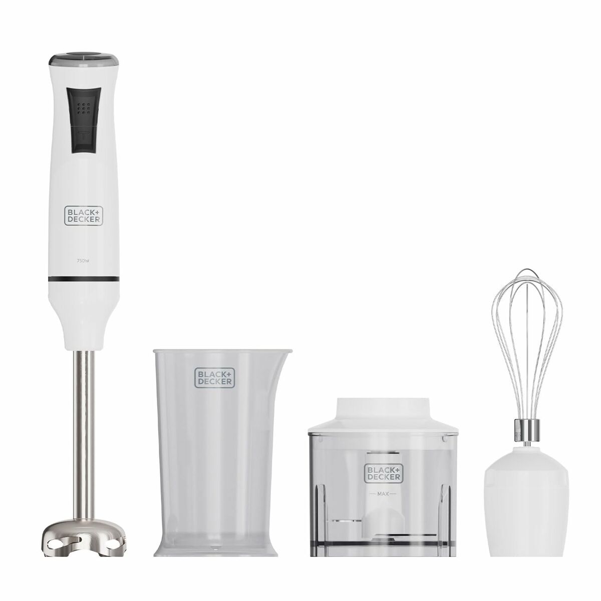 Frullatore Ad Immersione Black & Decker Bxhba750e