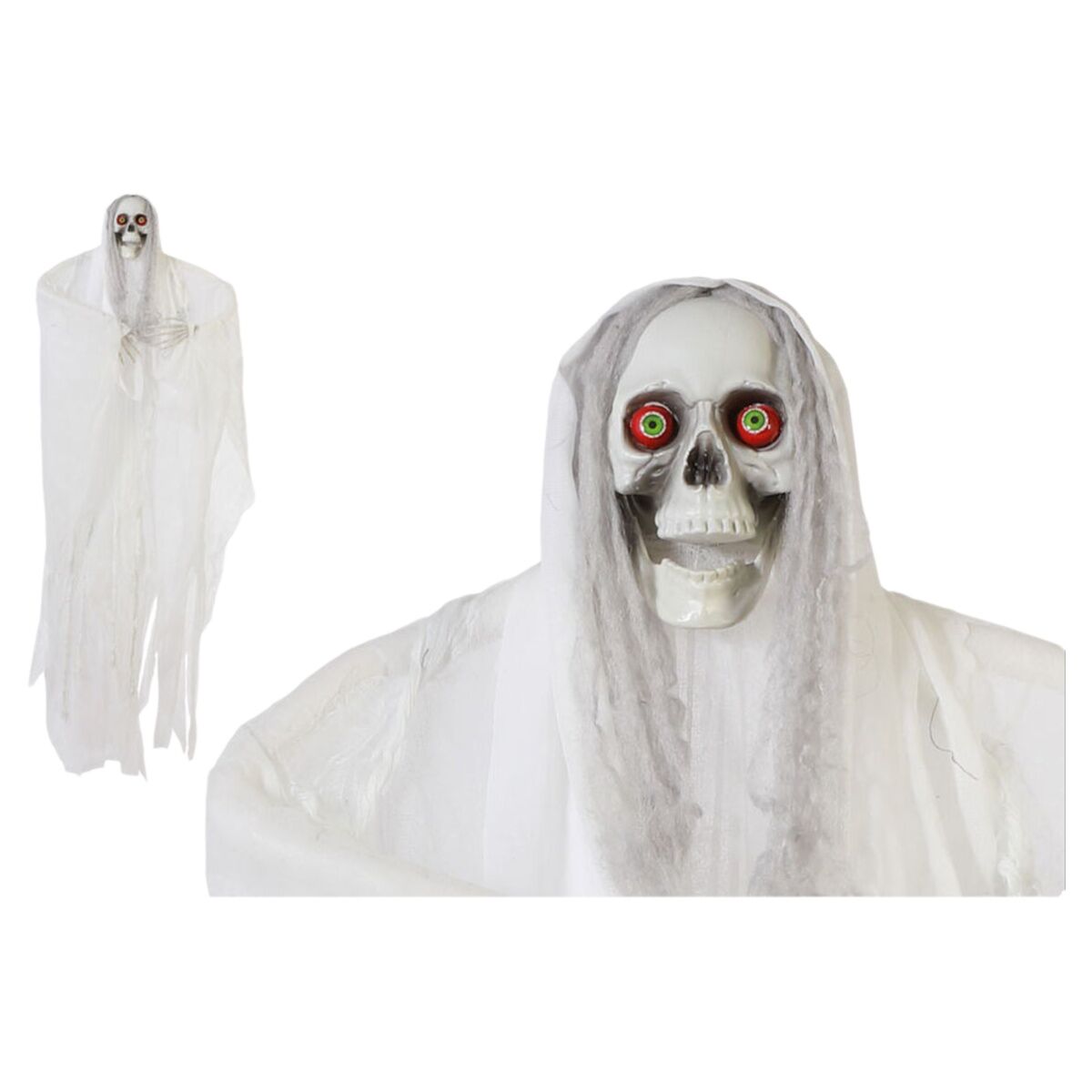 Decorazione Per Halloween Fantasma 213 Cm Bianco