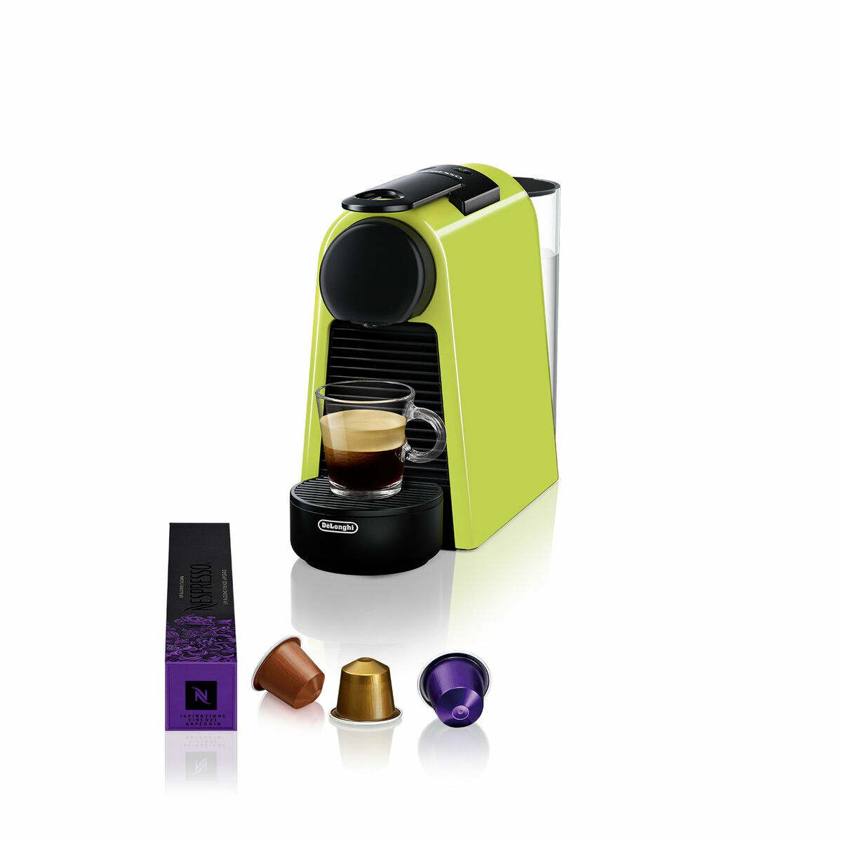 Caffettiera Con Capsule Delonghi Essenza Mini Lime 600 ml
