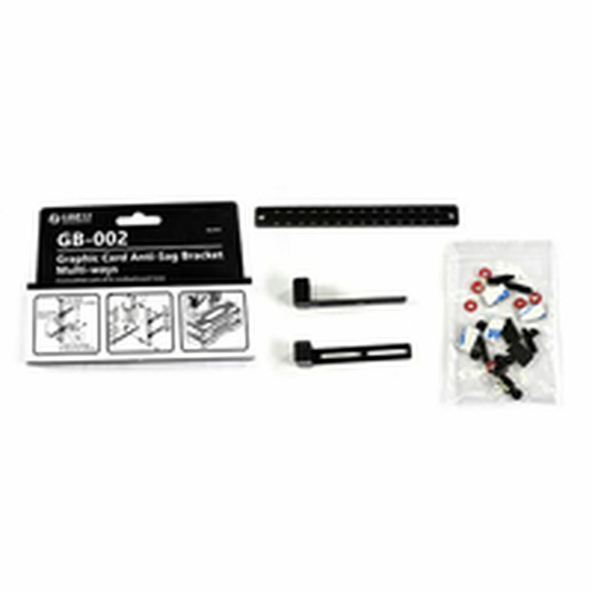 Supporto Per Schede Grafiche LiaN-Li GB-002 Nero 3600 W