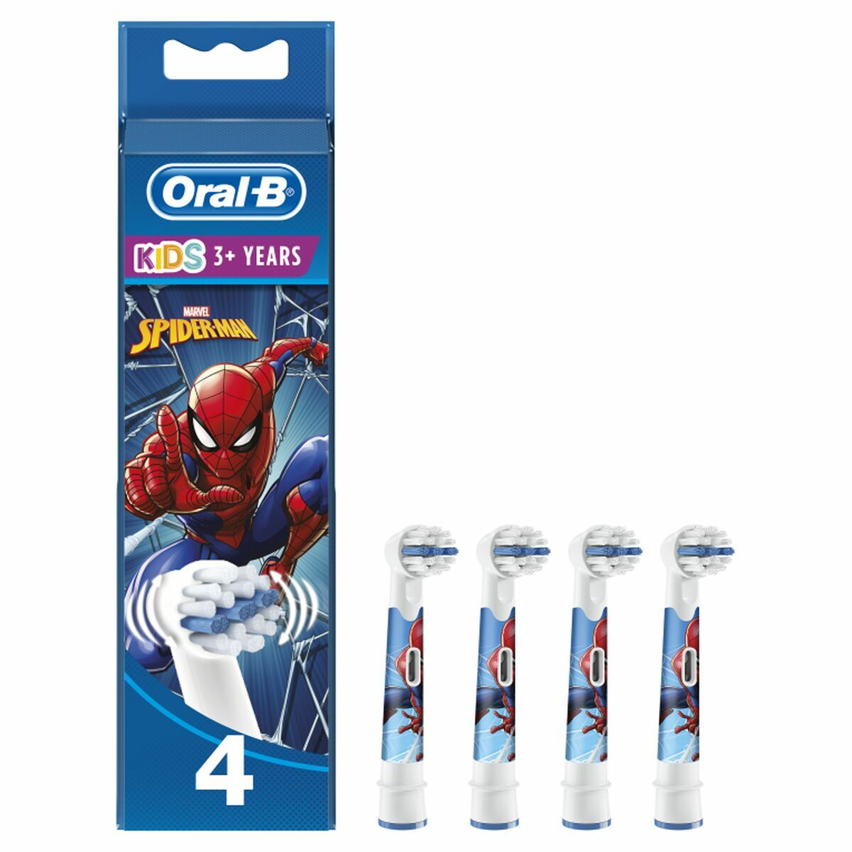 Ricambio Per Spazzolino Da Denti Elettrico OraL-B 80352671 Multi 4 Unità