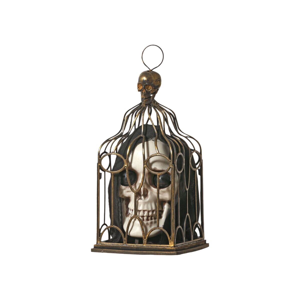 Decorazione Per Halloween Teschio 33 X 17 X 17 Cm Bianco