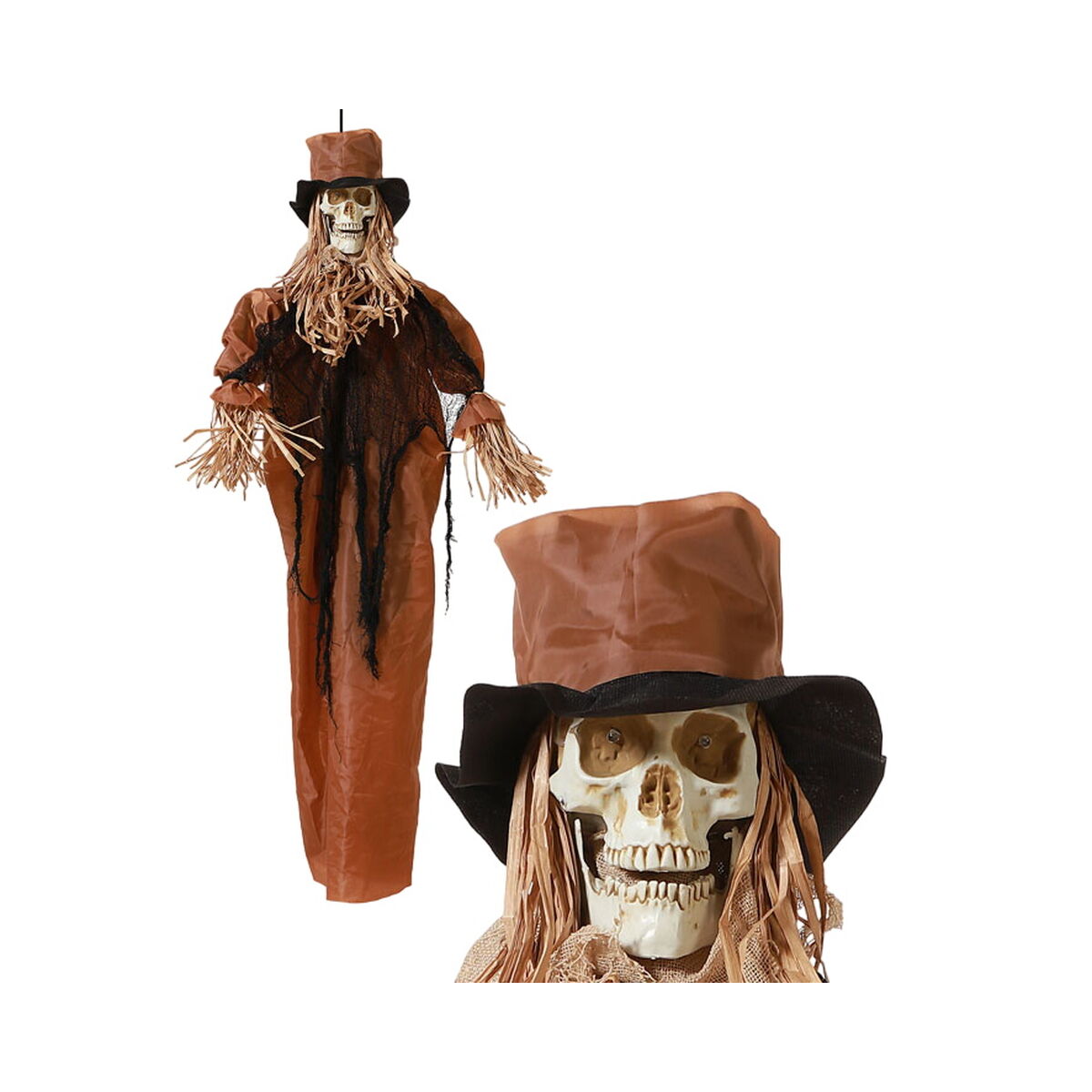Decorazione Per Halloween Spaventapasseri 135 cm