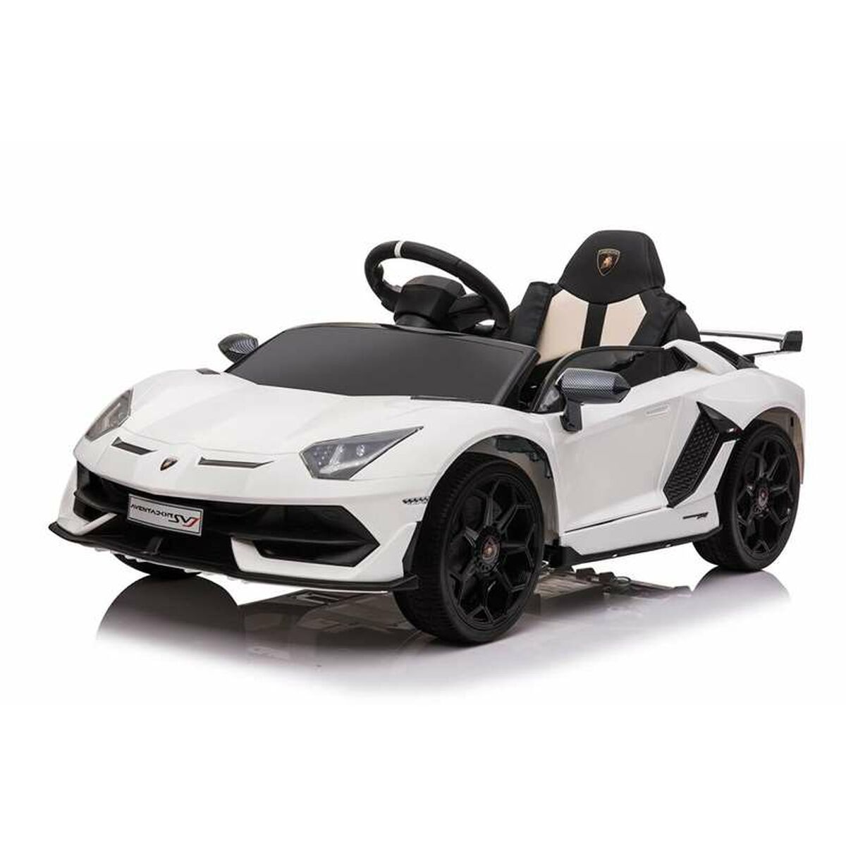 Macchina Elettrica Per Bambini Injusa Aventador Svj Bianco