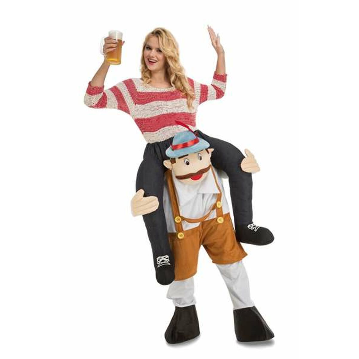Costume Per Adulti My Other Me Oktoberfest RidE-On Taglia:m/l