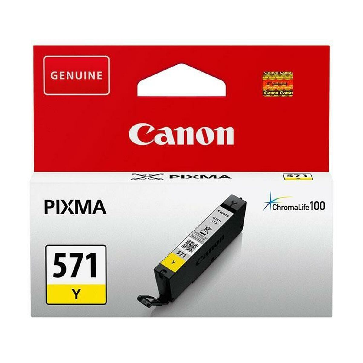 Cartuccia Ad Inchiostro Originale Canon ClI-571y Giallo