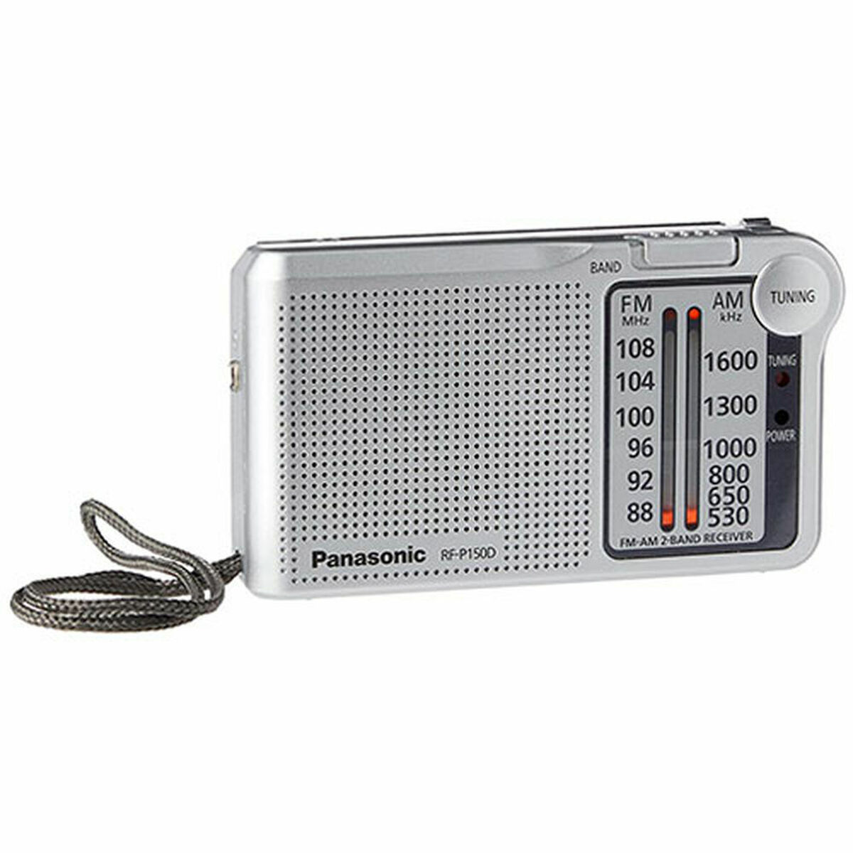 Radio Portatile Panasonic RF-P150deG-S Argentato Am/fm
