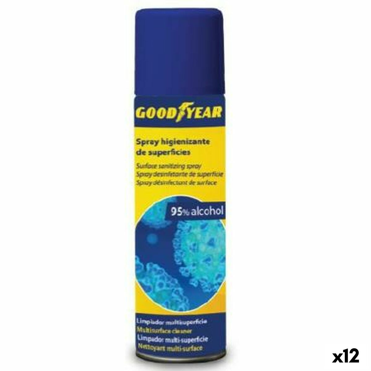 Detergente Per Superfici Goodyear 500 Ml Igienizzante (12 Unità)
