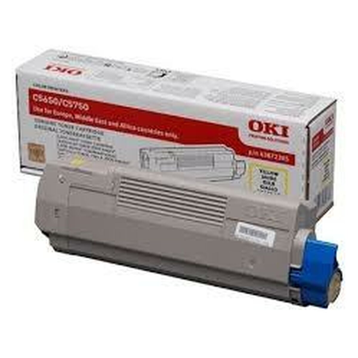 Toner Oki 43872305 Giallo