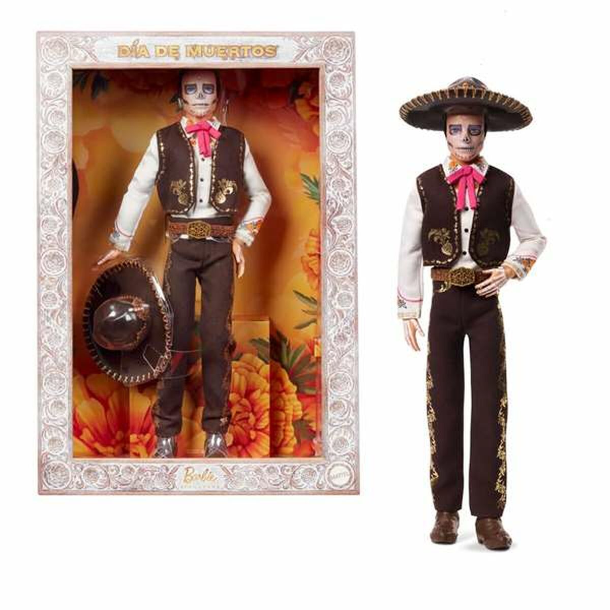 Personaggio Mattel Ken Il Giorno Dei Morti