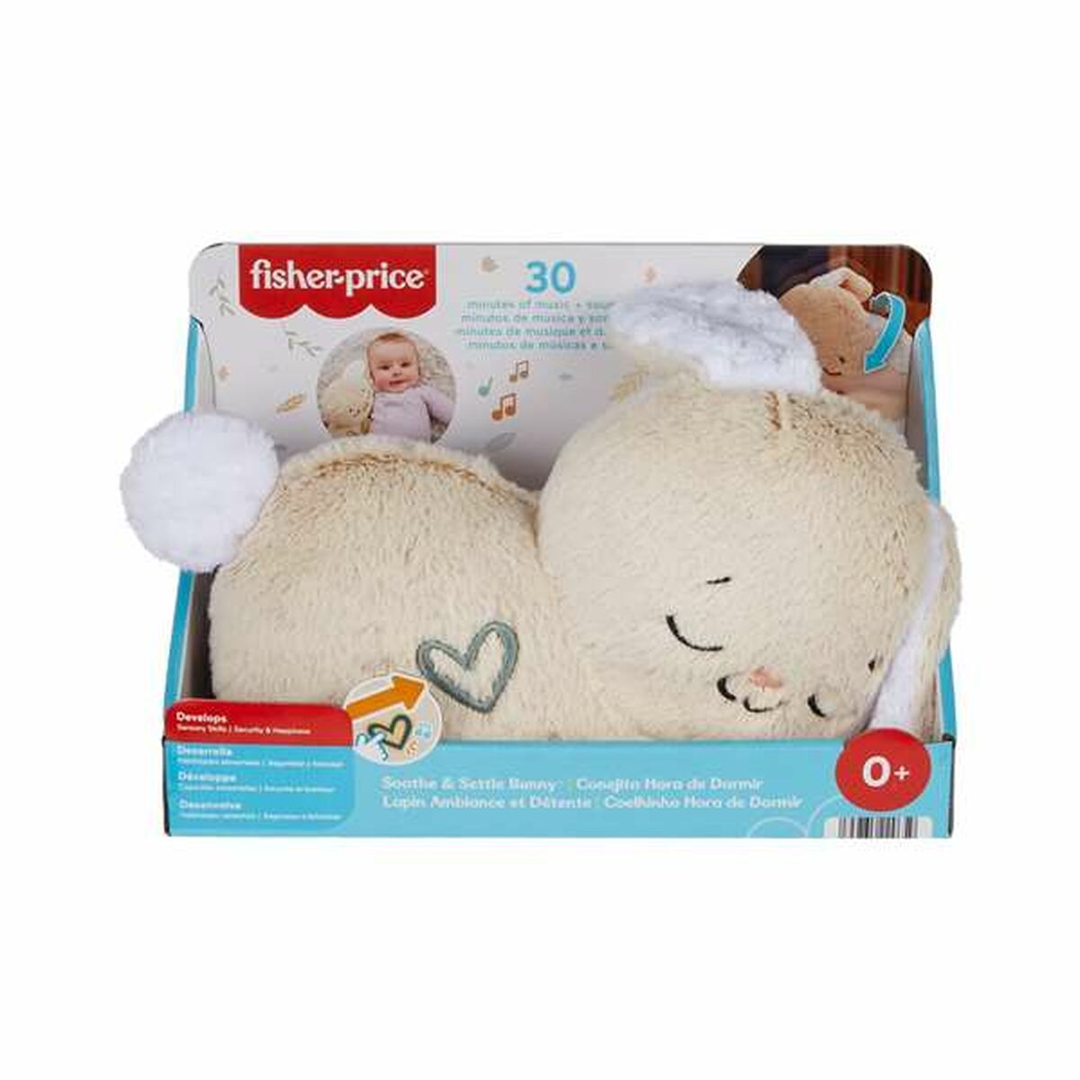 Peluche Con Suono FisheR-Price Coniglio Plastica