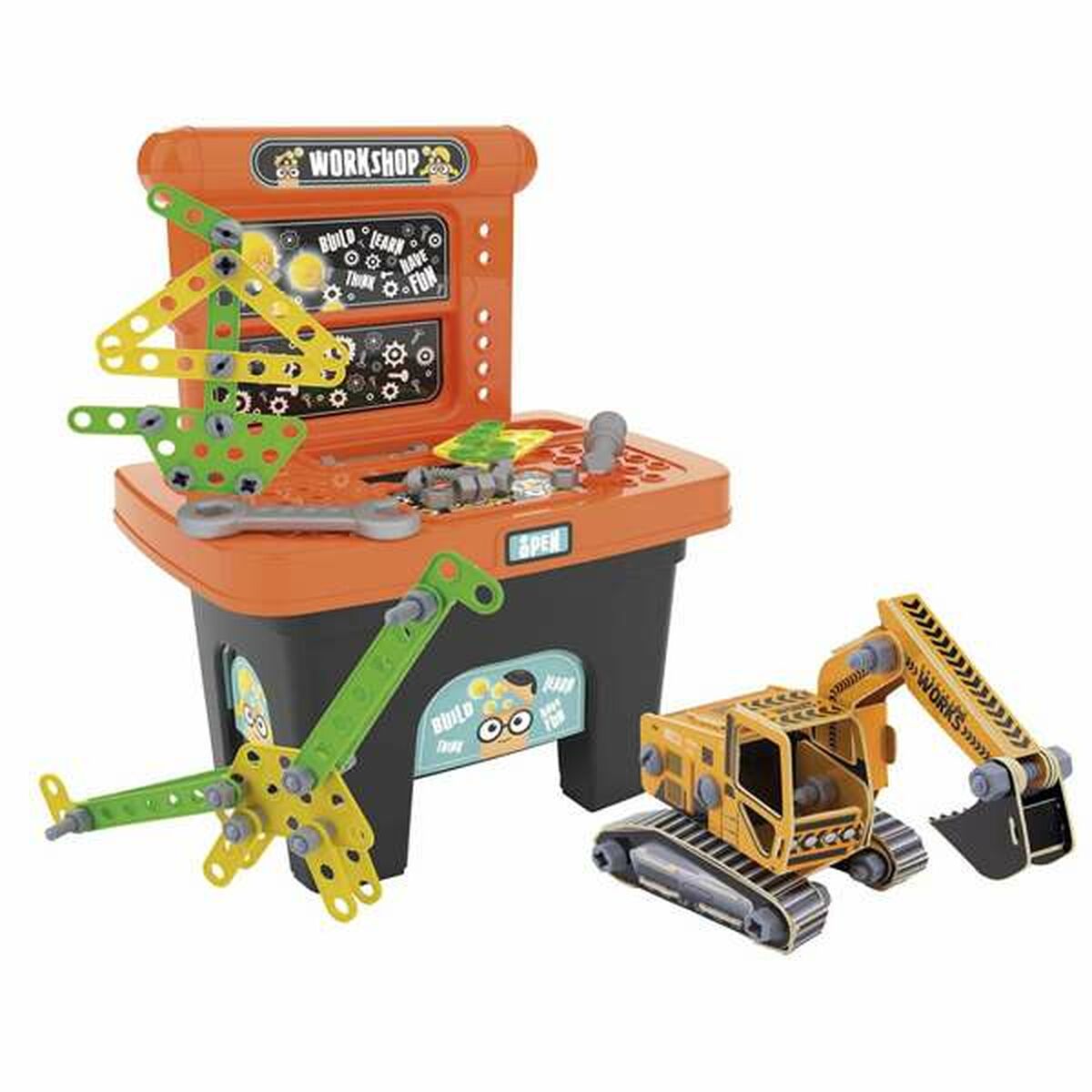Set Attrezzi Per Bambini Chicos  Briccos Workshop 45 X 30 X 58 cm