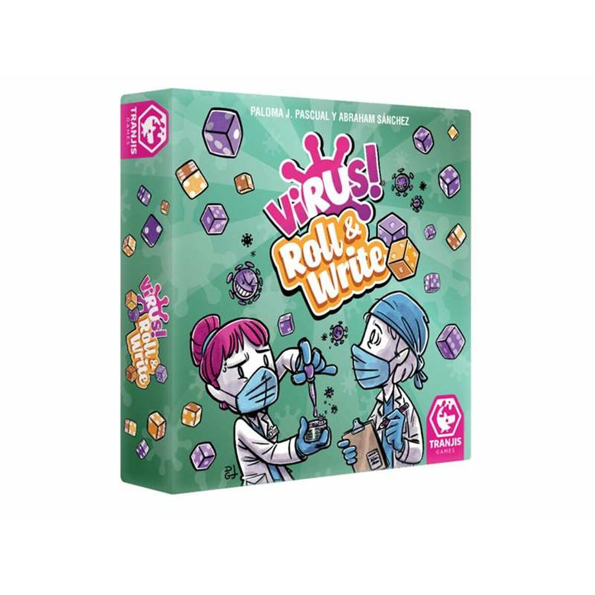 Gioco Da Tavolo Tranjis Games Virus! Roll & Write