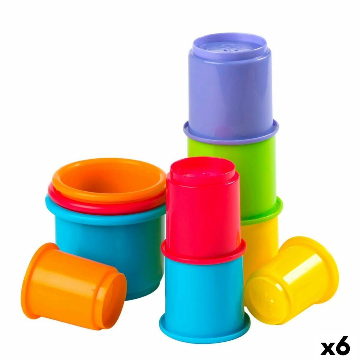 Gioco Di Abilità Per Bambini Playgo 10 Pezzi 7 X 27 X 7 Cm (6 Unità)