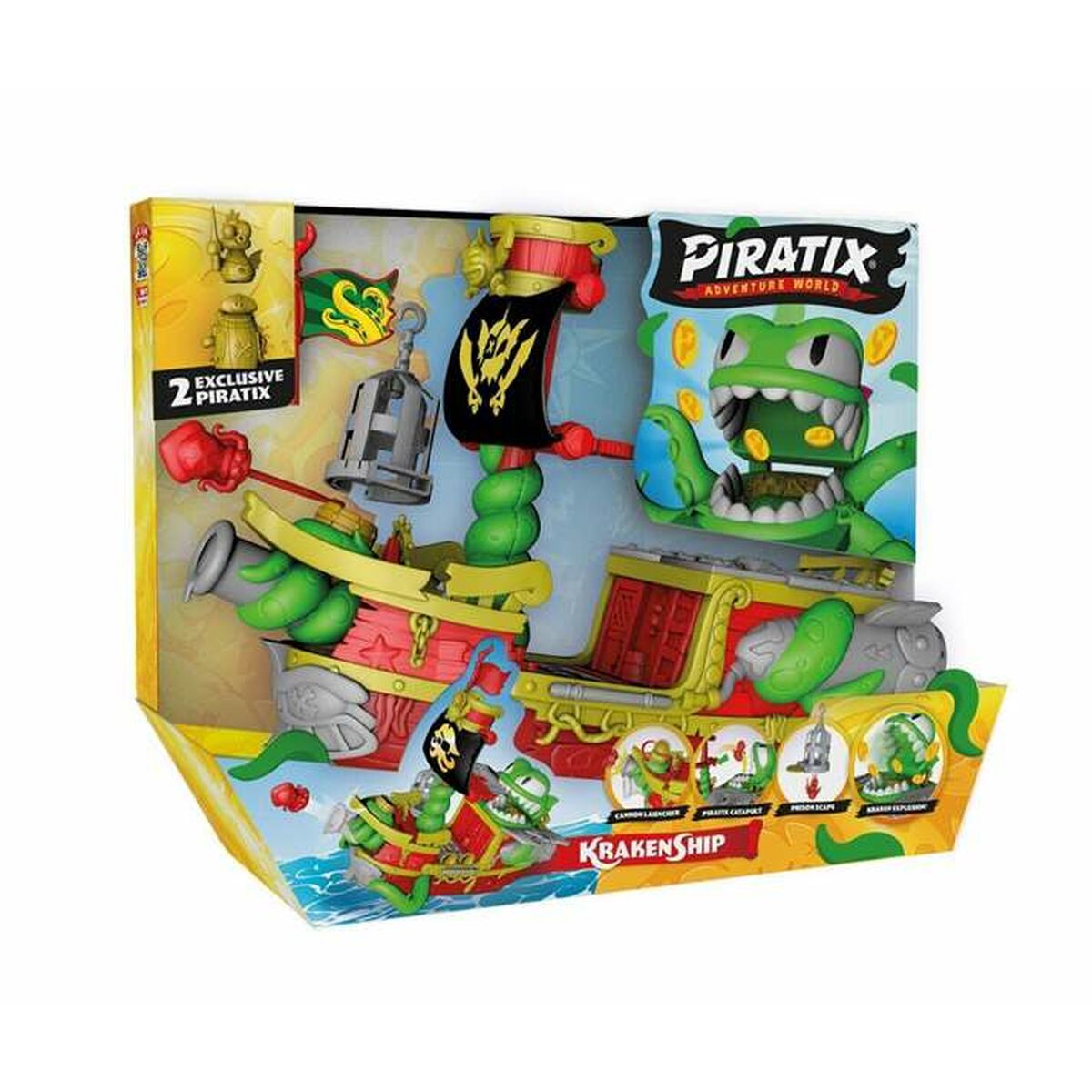 Set Di Pupazzi Magicbox Kraken Piratix