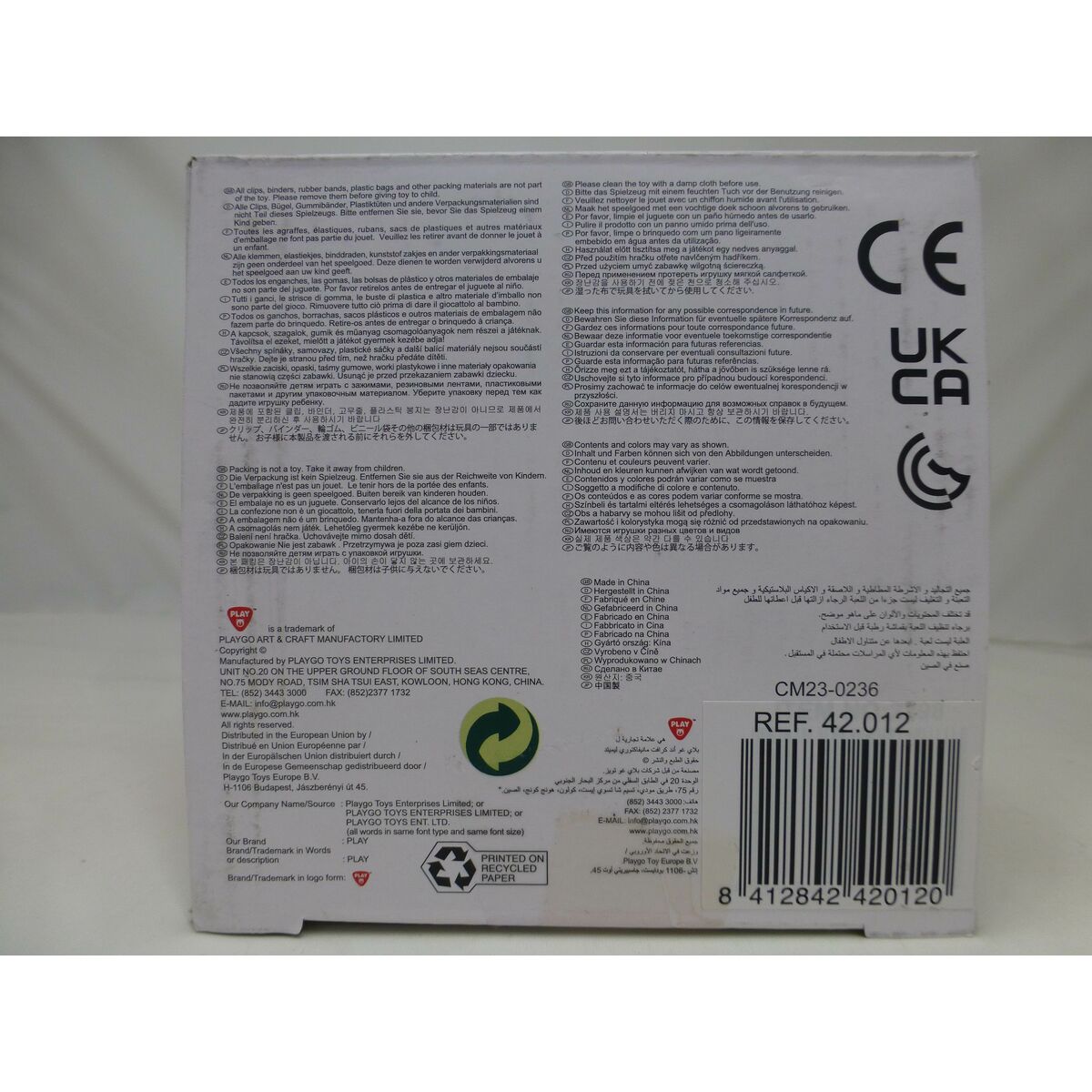 Gioco Di Abilità Per Bambini Playgo 10 Pezzi 7 X 27 X 7 Cm (6 Unità) - Image 6