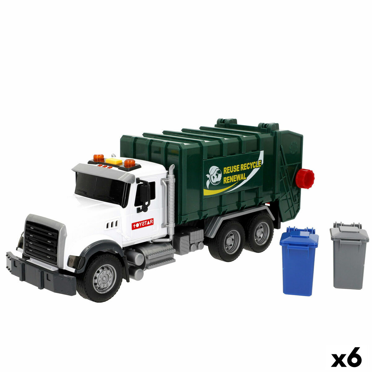 Camion Della Spazzatura Speed & Go 31 X 13 X 10 Cm (6 Unità)
