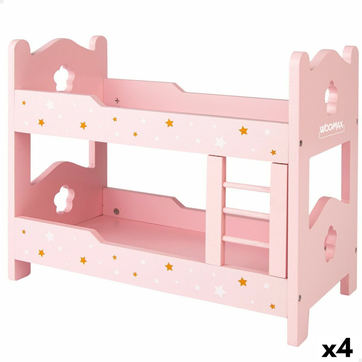Letto A Castello Woomax Rosa 4 Unità 31 X 26 X 16 cm