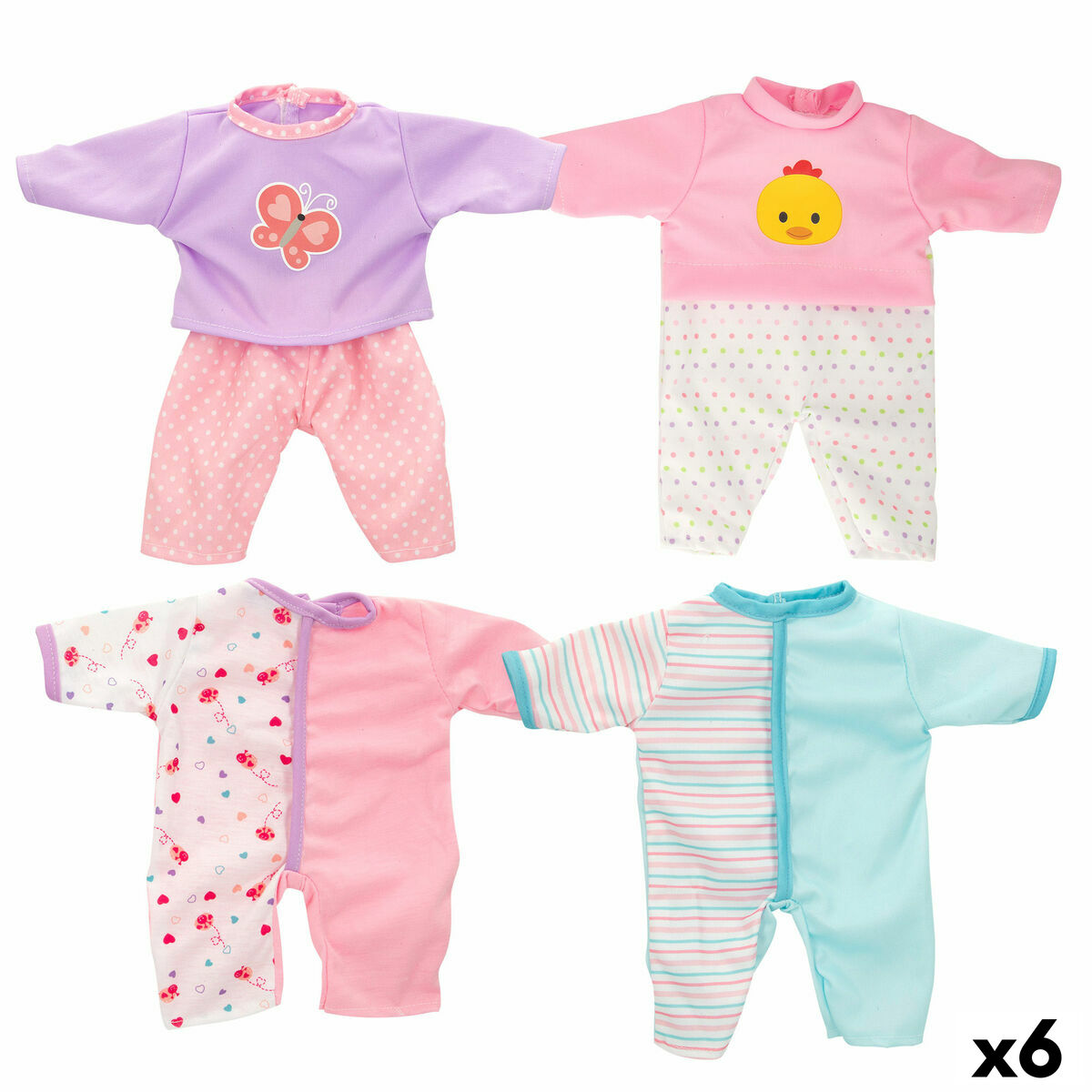 Vestiti Per Le Bambole Colorbaby 29 X 26 X 5 Cm 6 Unità