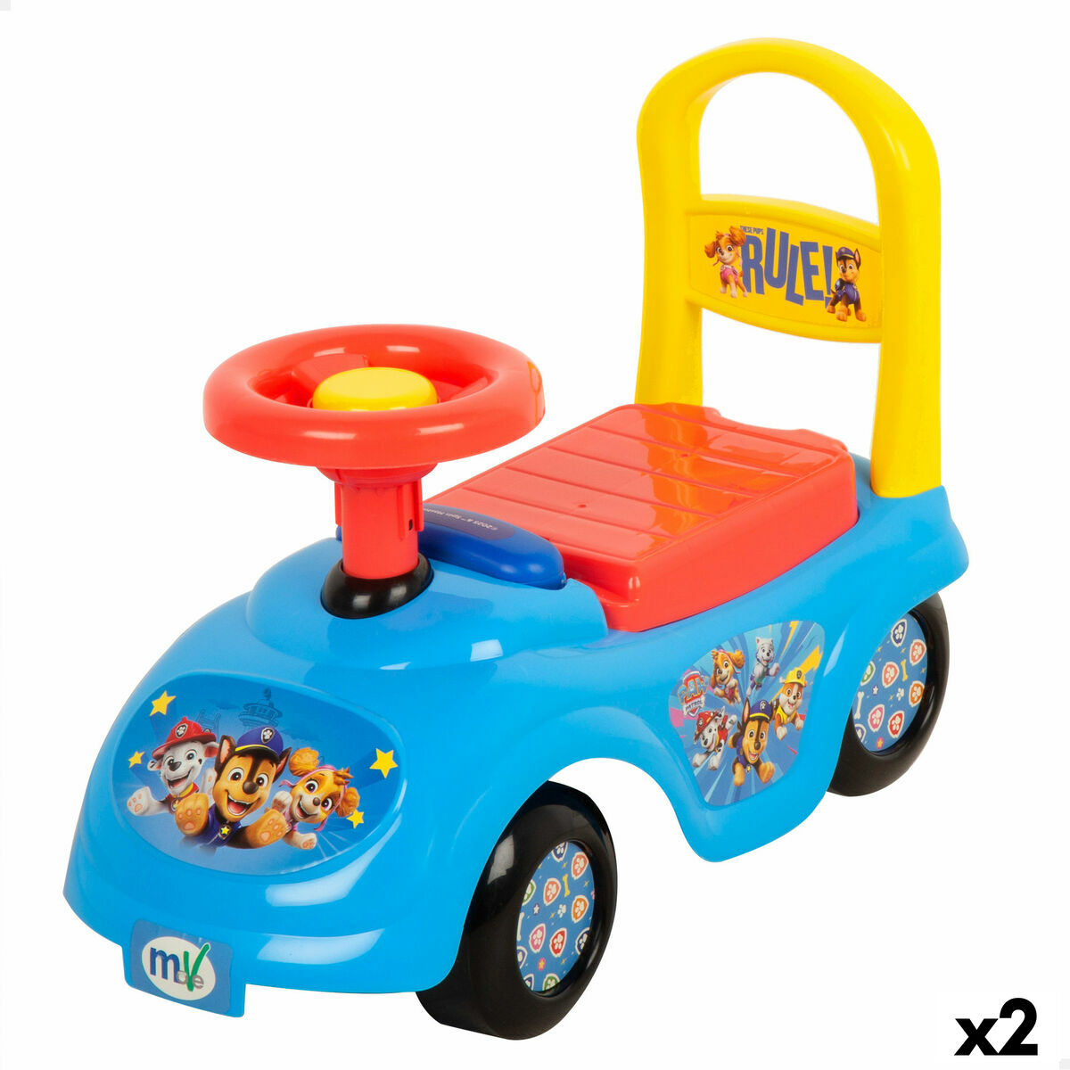 Girello The Paw Patrol 43 X 37 X 21 Cm (2 Unità)