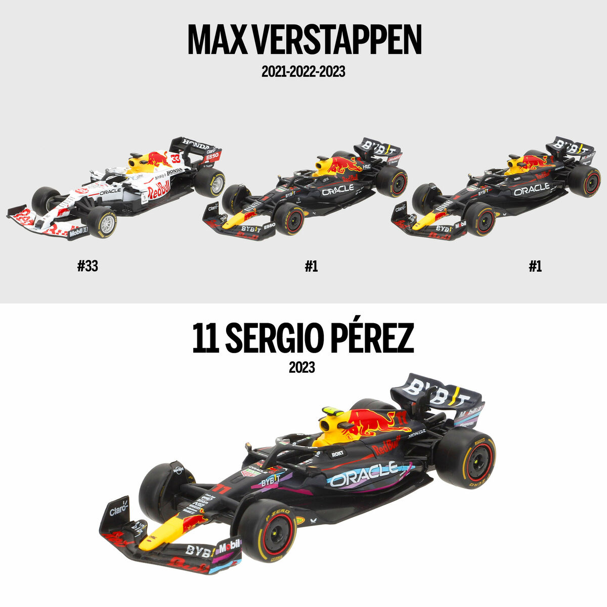 Macchina A Giocattolo Red Bull Verstap (4 Unità) - Image 3