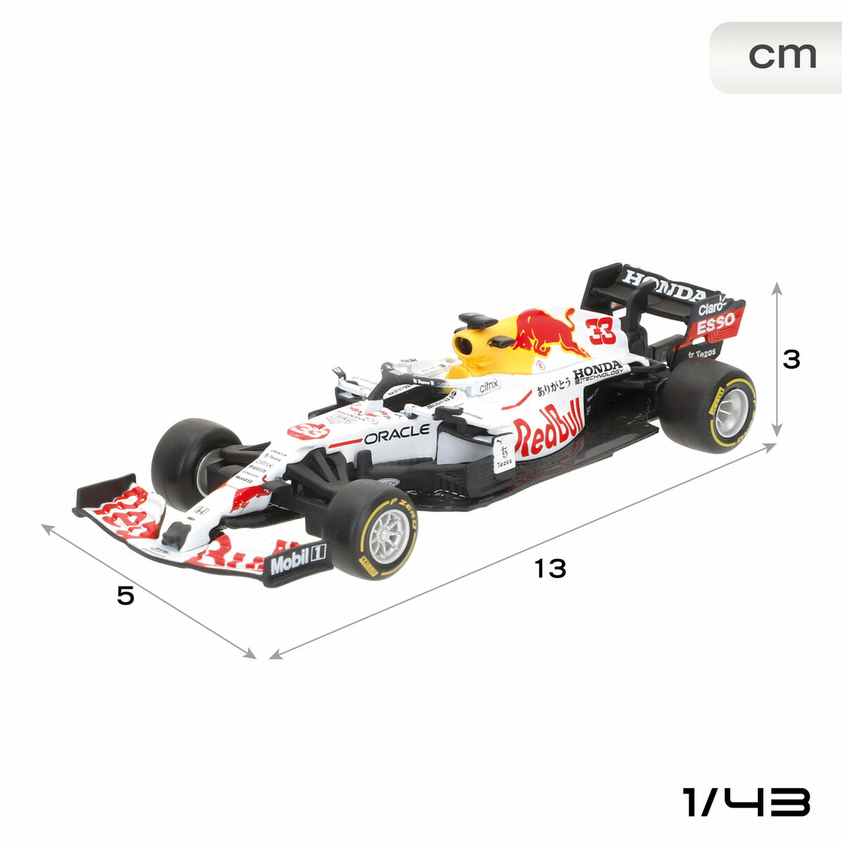 Macchina A Giocattolo Red Bull Verstap (4 Unità) - Image 5