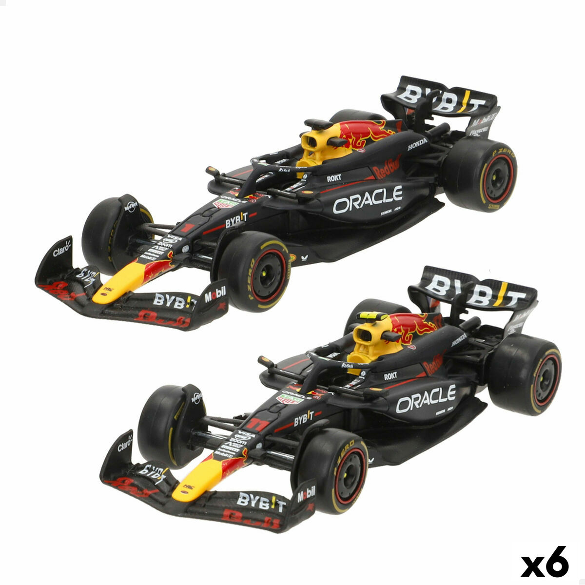 Macchina A Giocattolo Red Bull F1 2024 Rb20 (6 Unità)
