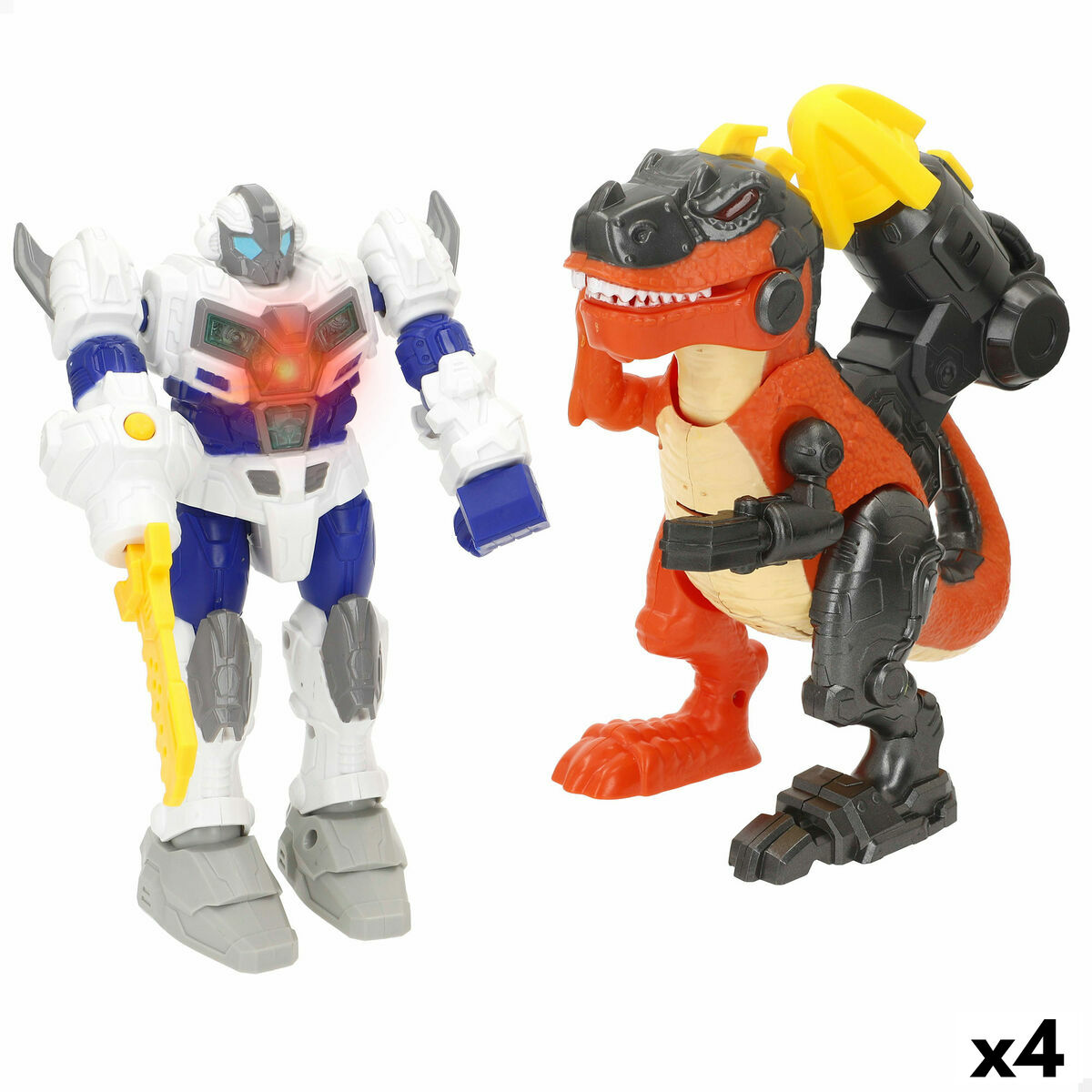Playset Happyline 20 X 20 X 8 Cm (4 Unità)