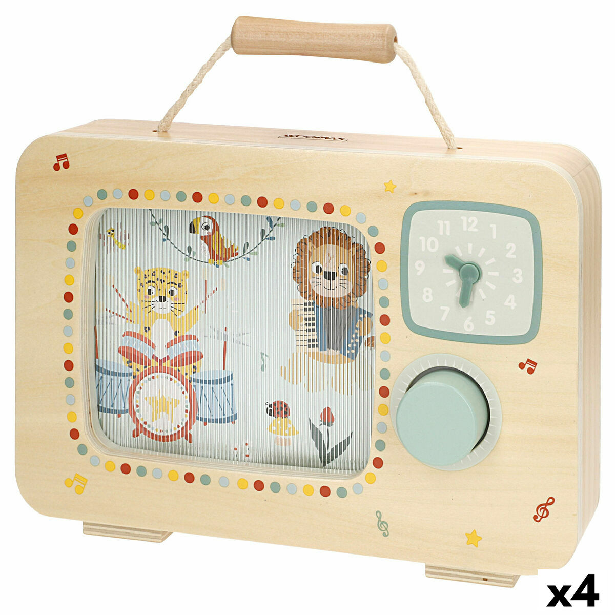 Giocattolo Interattivo Woomax 24 X 17 X 5 Cm (4 Unità)