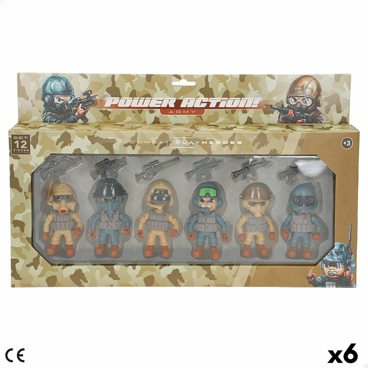 Playset Colorbaby 5 X 8,5 X 3,5 Cm (6 Unità)
