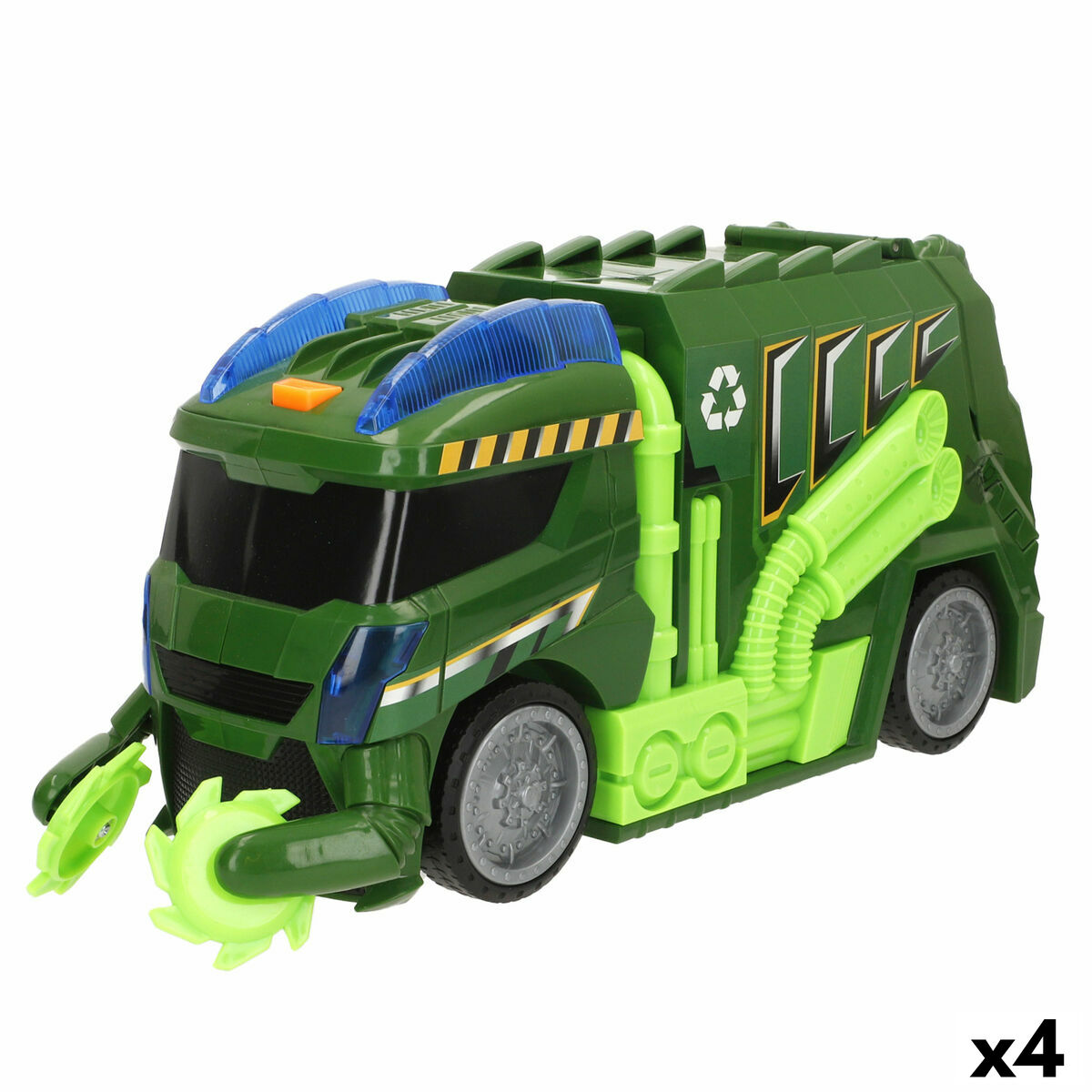 Camion Della Spazzatura Teamsterz (4 Unità)