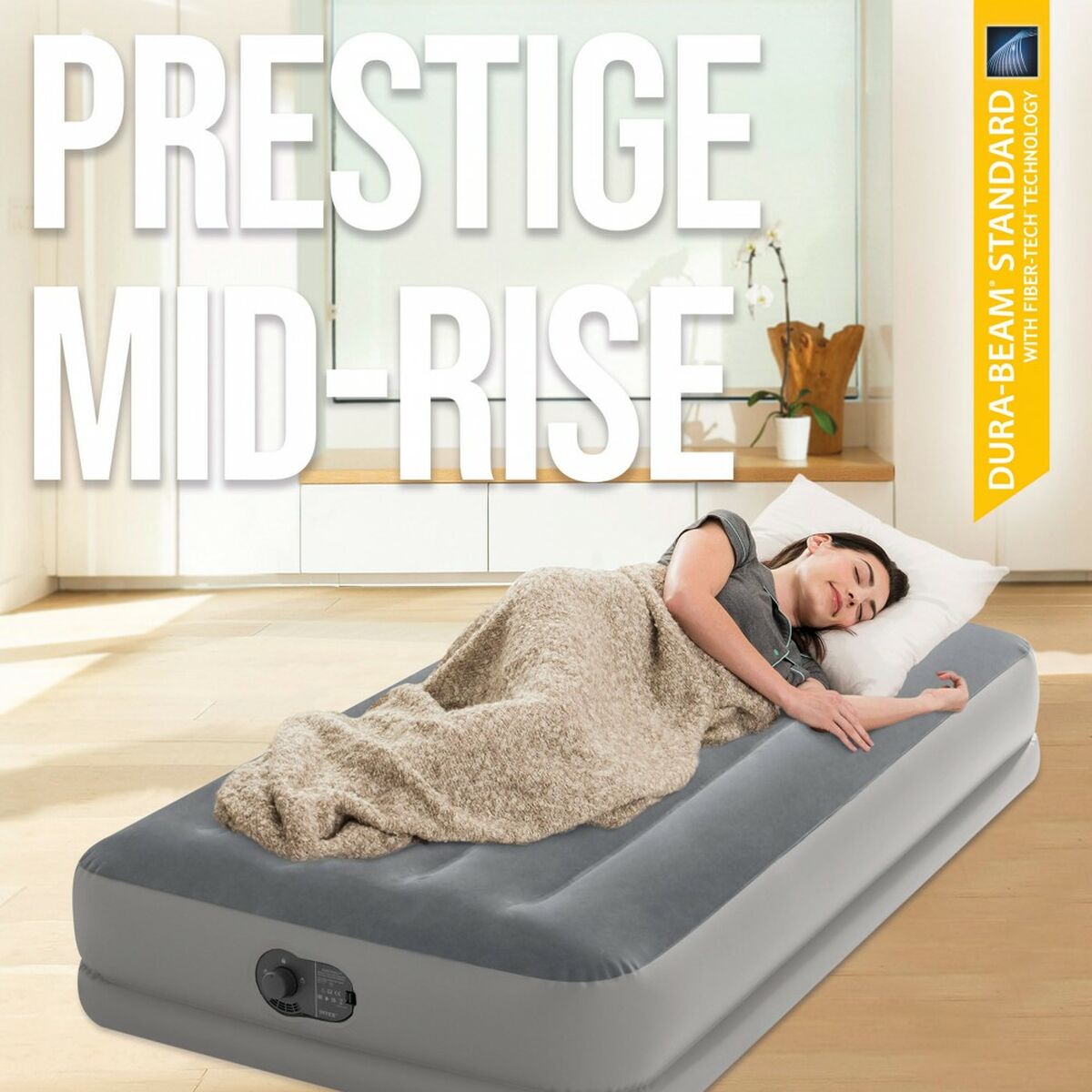 Materasso Gonfiabile Intex Prestige 191 X 99 X 30 Cm 99 X 30 X 191 Cm (3 Unità) - Image 3
