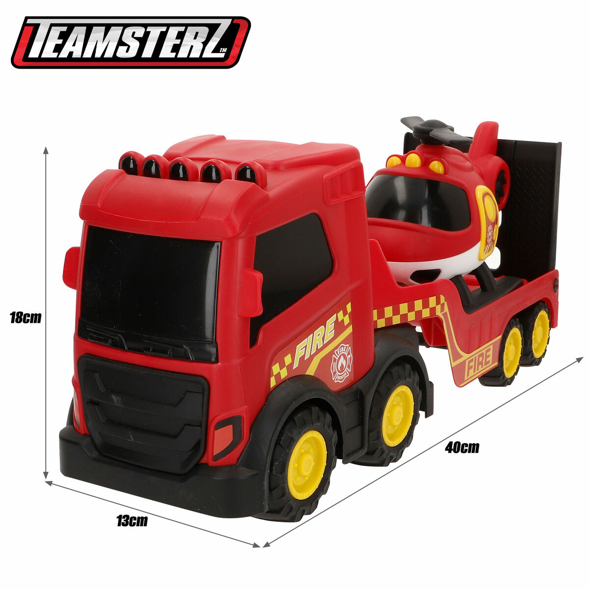 Camion Dei Pompieri Teamsterz 49 X 18 X 13 Cm (4 Unità) - Image 5